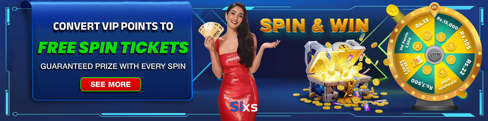 Main screen of Sixs pk page for PK players